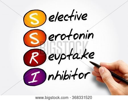 Ssri - Selective Serotonin Reuptake Inhibitor Acronym, Concept Background