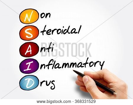 Nsaid - Nonsteroidal Anti-inflammatory Drug Acronym, Concept Background