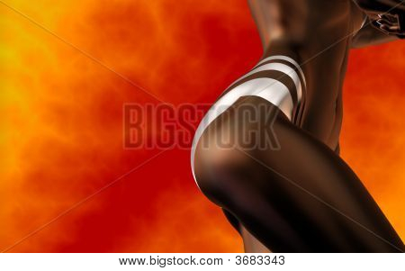 Black Magic Woman w ogniu