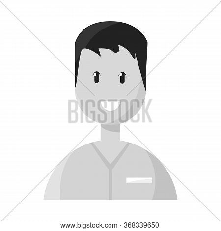 Vector Illustration Of Doctor And Career Symbol. Set Of Doctor And Dentist Vector Icon For Stock.