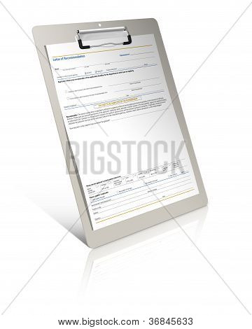 List rekomendacja