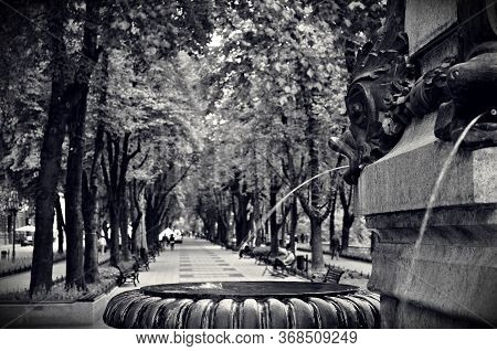 Alexander Sergeyevich Pushkin Monument In Odessa Ukraine, Primorsky Boulevard, 14.09.2018