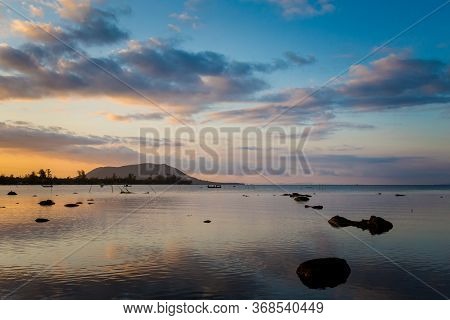 Sunset On Mot Island Phuquoc