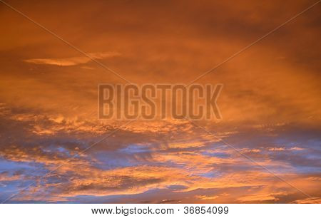 Ciel orange