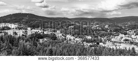 Tanvald - Small Mountain Town In Jizera Mountains, Czech Republic
