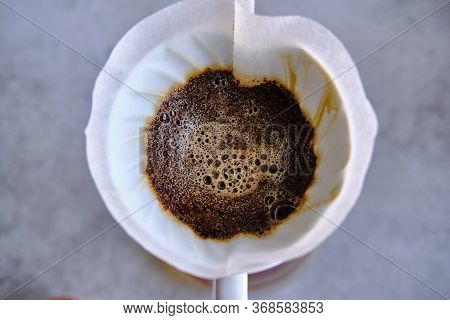 Making Pour-over Coffee With A Hario V60 Dripper
