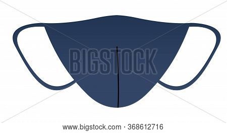 Medical Face Mask. Protection Against Germs And Viruses