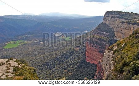Landscapes Of Tavertet, In Barcelona Catalonia Spain Europe
