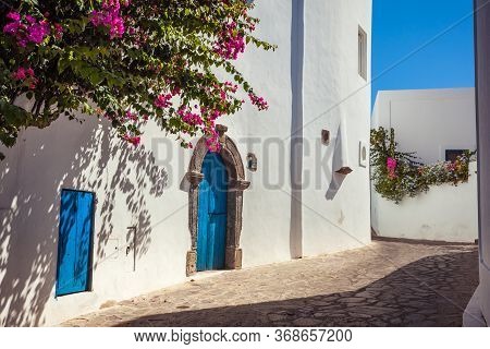 Street On Panarea Island