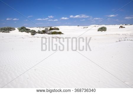 An image of white dune sand scenery western Australia