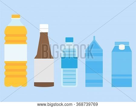 Donations Sharing Campaign Oil, Water Fish Sauge And Milk