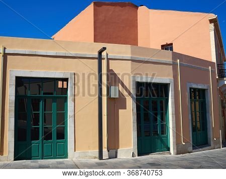 The Renovated Area Of The Old City Of As Part Of 2017 European Capital Of Culture (ktima) Paphos Cyp