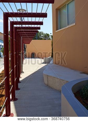 The Renovated Area Of The Old City Of As Part Of 2017 European Capital Of Culture (ktima) Paphos Cyp