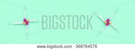 Medical Tubes To Diagnostic Test Dna, A1c Or Hiv Analysis.