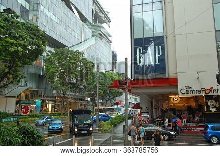 Orchard, Sg - Apr 6 - The Centrepoint Mall Facade On April 6, 2012 In Orchard, Singapore.