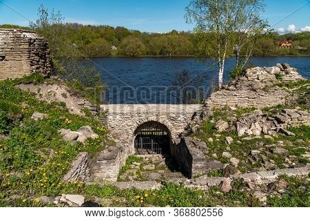 Ancient Historical Old Ladoga Fortress In The Village Of Staraya Ladoga, Volkhovsky District.