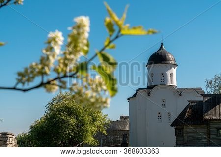 Ancient Historical Old Ladoga Fortress In The Village Of Staraya Ladoga, Volkhovsky District.
