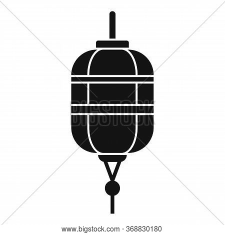 Dragon Chinese Lantern Icon. Simple Illustration Of Dragon Chinese Lantern Vector Icon For Web Desig