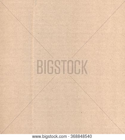 Texture Of Brown Cardboard Sheet With Strip For Background