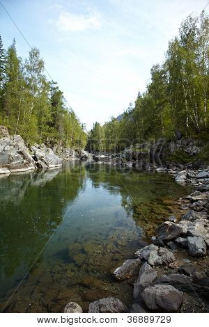 Fiume di Altai Kumir