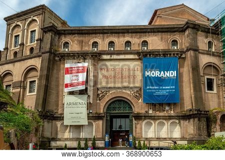 Rome / Italy - May 3, 2015: The Central Museum Of Risorgimento (museo Centrale Del Risorgimento), Hi