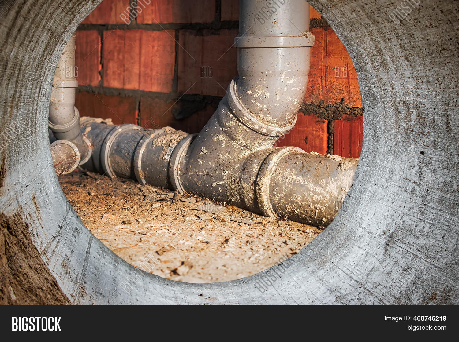Sewer Pipes Home Image & Photo (Free Trial) Bigstock