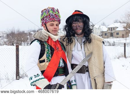 Malanka Or Generous Evening Is Ukrainian National And Church Holiday