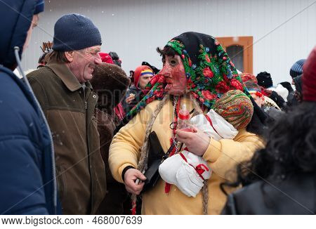 Malanka Or Generous Evening Is Ukrainian National And Church Holiday