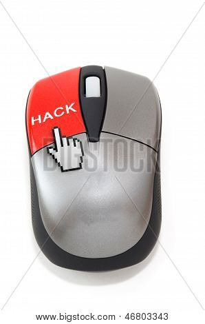 Hand Cursor Clicking On Hack Button