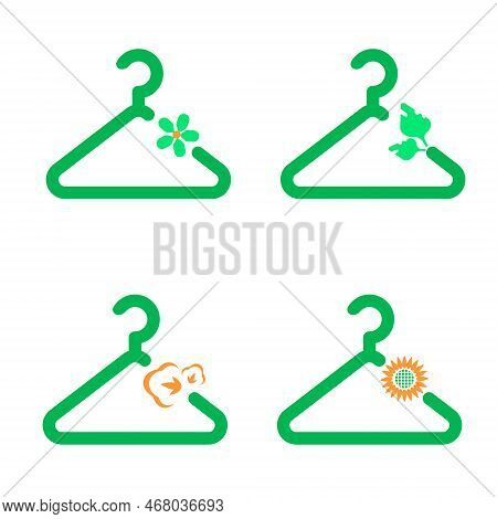 Sustainable Fashion Vector Illustration. Organic Eco Friendly Clothes