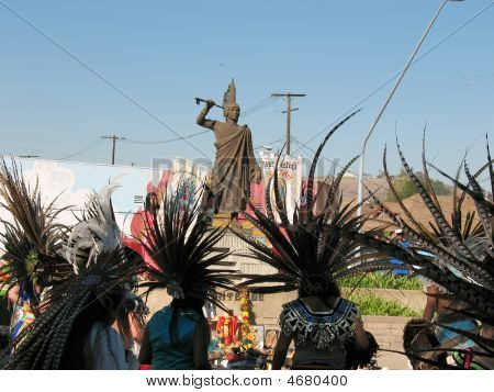 Aztek cetvel-cuauhtemoc
