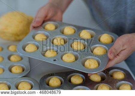 Brazilian Chipa Cheese Buns Are Traditional Snack In Brazil Made With Homemade Preparation And Bakin