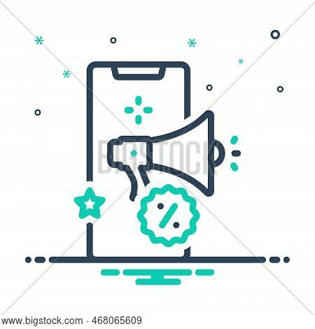 Mix Icon For Promotion Speaker Loudspeaker Horn Alert Annoucement Voice Sound Megaphone Bullhorn Sir