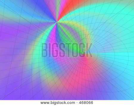 Abstraktion Hintergrund. Regenbogen Net