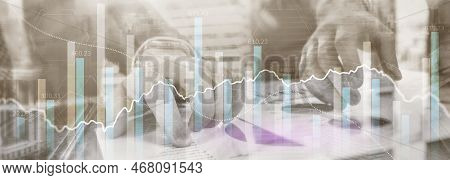 Online Trade Market Concept. Business Technology Websete Banner