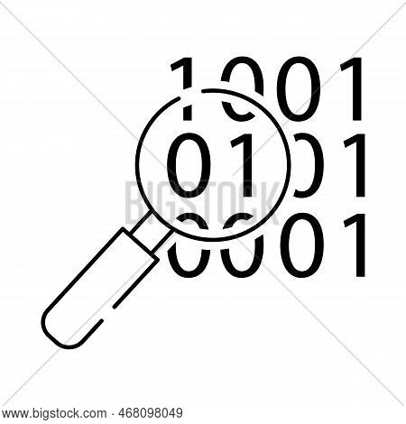 Code Icon In Trendy Flat Style Isolated. Coding And Programming Line Icon. Code Symbol For Your Web 