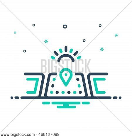 Mix Icon For Subdivision Branch Subsection Ramification Subhead Concept