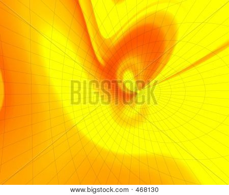 Abstraktion Yellow Net