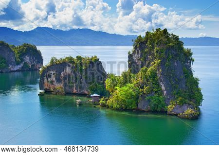 Kabui Bay Geosite View, Raja Ampat, West Papua, Indonesia