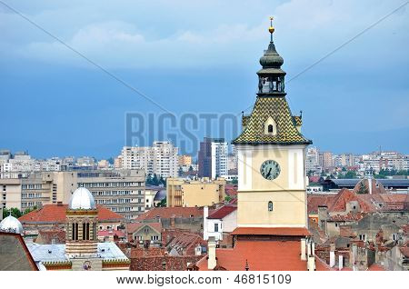 The mayor's house tower in Brasov, Romania