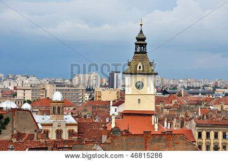 The mayor's house tower in Brasov, Romania