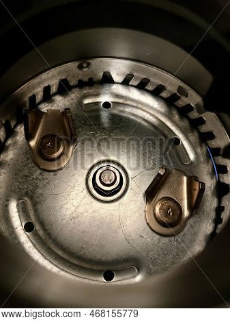 Inside Look In The Trash Compactor In Your Kitchen Sink