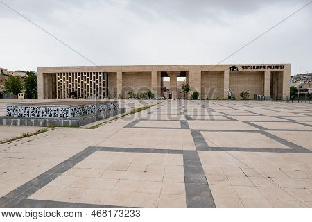 Urfa, Turkey - May 2022: Sanliurfa Archaeological Museum In Urfa, Turkey. Şanlıurfa Museum Is An Arc