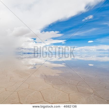Salar De Uyuni, Salt Lake i Bolivia