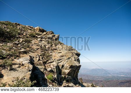 Exposed Rocks On Big Baldy In Kings Canyon National Park