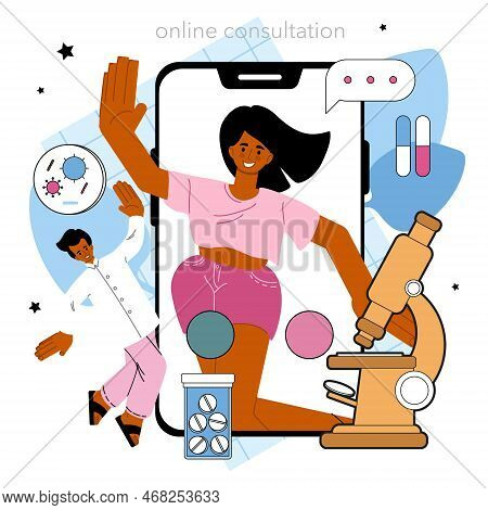 Tuberculosis Specialist Online Service Or Platform. Human Pulmonary