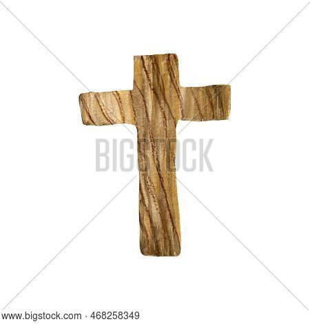 Cross Rood Wood Easter Sketch A Watercolor