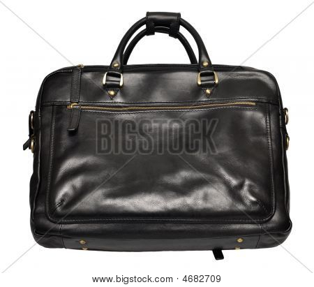 Leather Bag Isolated On White