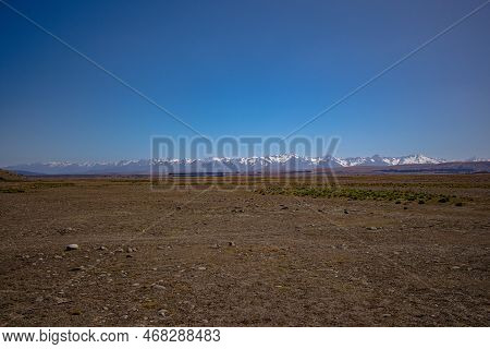 View From The Lake Tekapo Fairlie Road, New Zealand