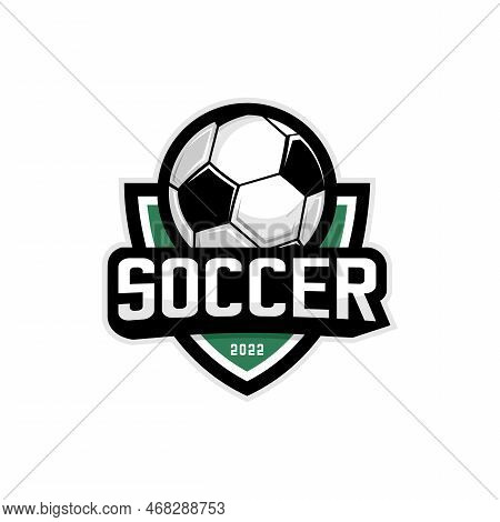 Vector Design Soccer, Soccer Club Vector Berlatar Putih
